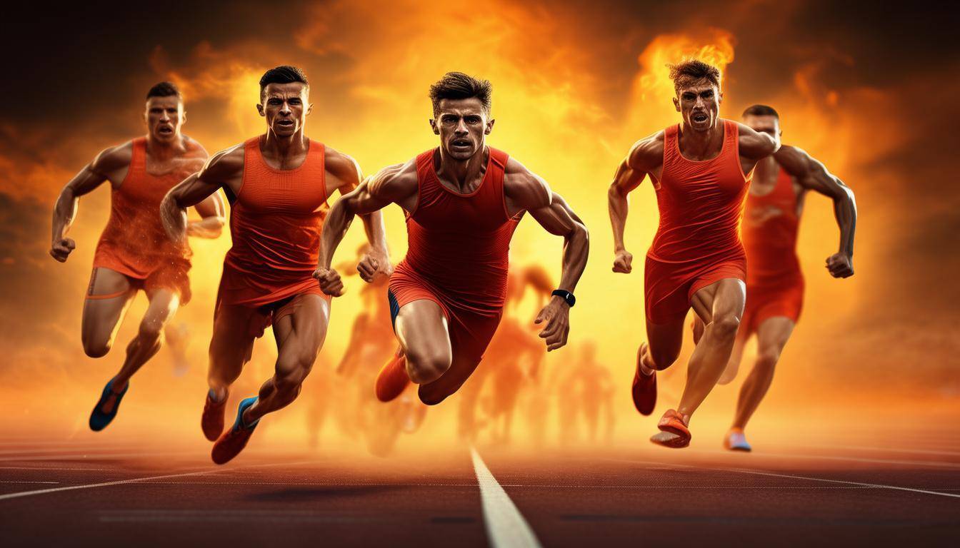 开云体育官方登录入口-运动员拼尽全力，向着胜利冲刺终点