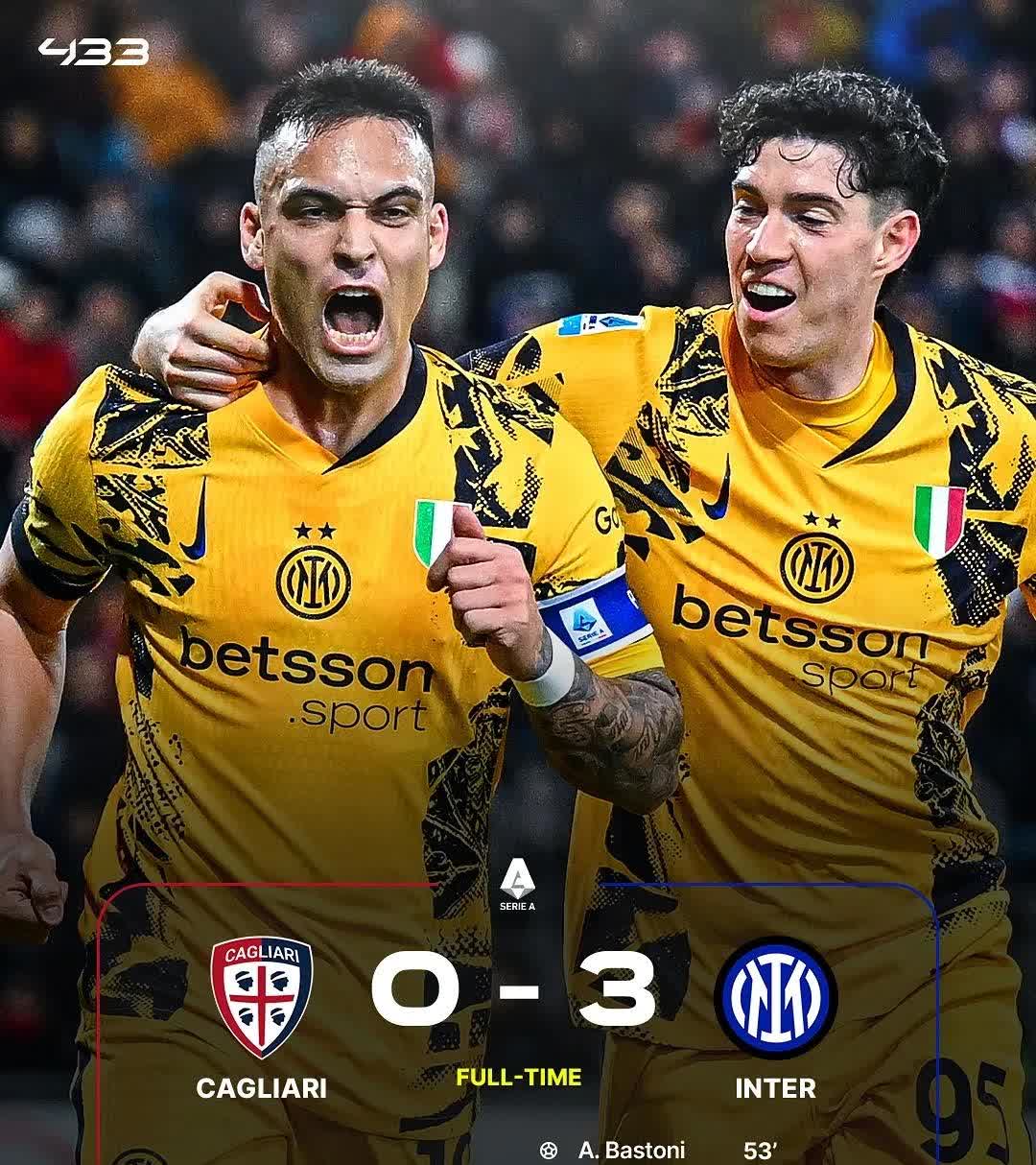 AC米兰客场力克卡利亚里，取得关键胜利